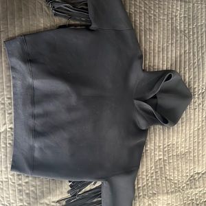 Levi’s Made & Crafted fringe hoodie